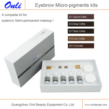 Augenbrauen Mikro-Pigmente Kits Permanent Make-up Ink Micro Pigment